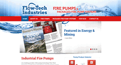 Desktop Screenshot of firepumpshouston.com