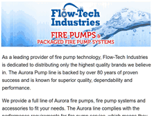 Tablet Screenshot of firepumpshouston.com